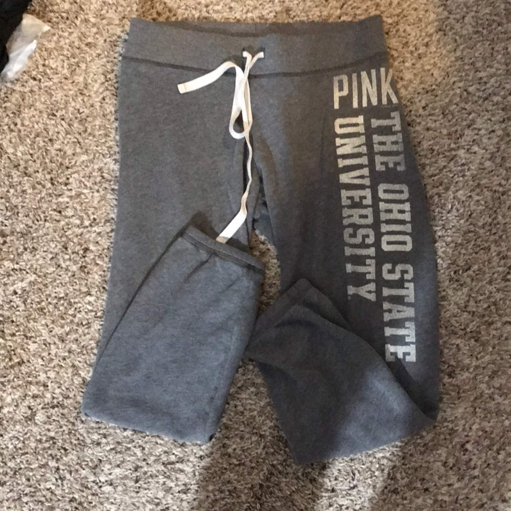 VS PINK OHIO STATE SWEATPANTS